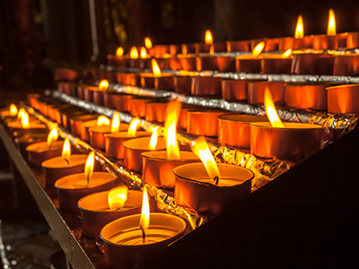 Group of Votive Candles